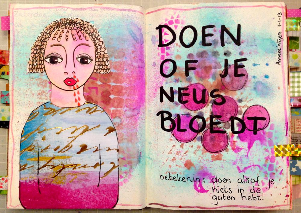 Doen alsof je neus bloedt.=Doen alsof je van niets weet. Oneliners op www.oneliners.nl