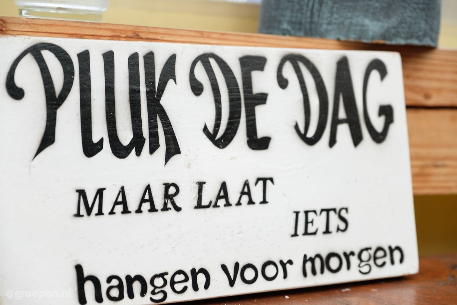 Ik ben ik … Ik ben zoals ik ben … Ik pluk de dag en geniet ervan … Ik