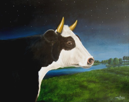 Koeien met gouden horens beloven.=Zaken beloven die nooit worden