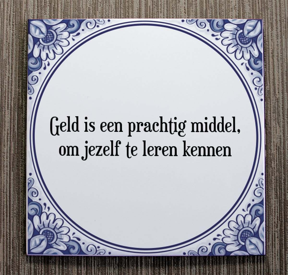 Geld is een prachtig middel om jezelf te leren kennen