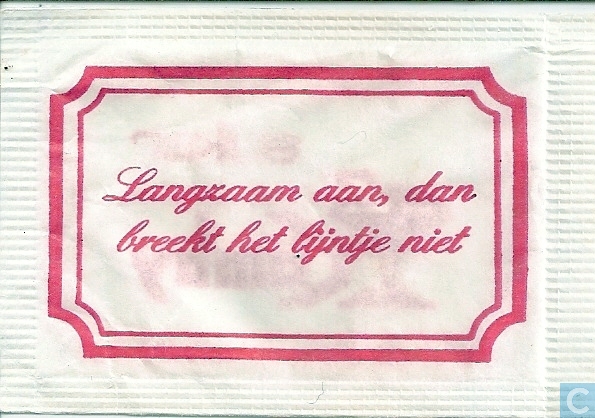 Rustig Aan Dan Breekt Het Lijntje Niet