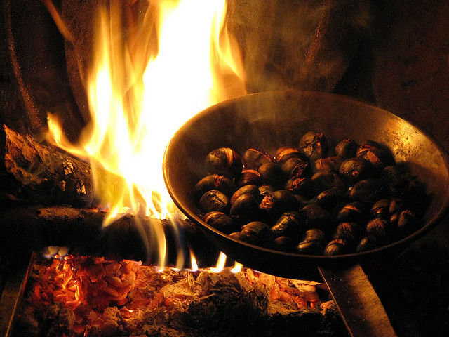 De kastanjes uit het vuur halen= een moeilijk klusje oplossen