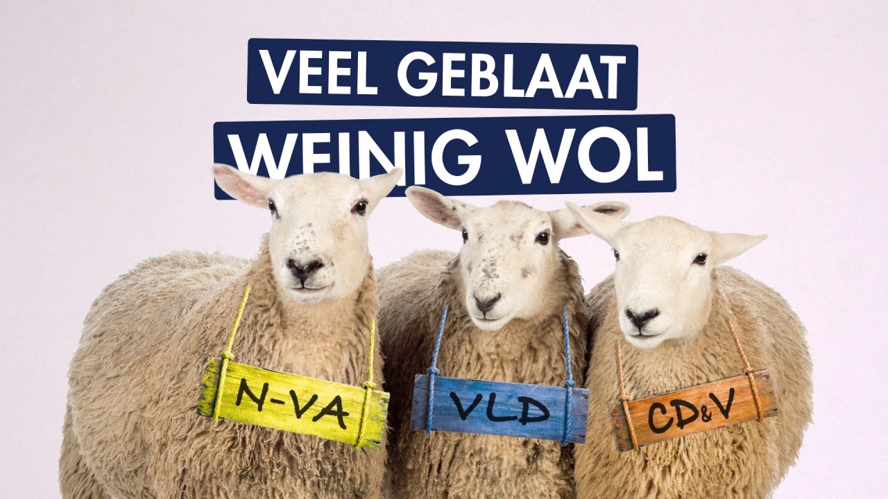 Veel geblaat maar weinig wol.=Veel gepraat maar weinig prestatie