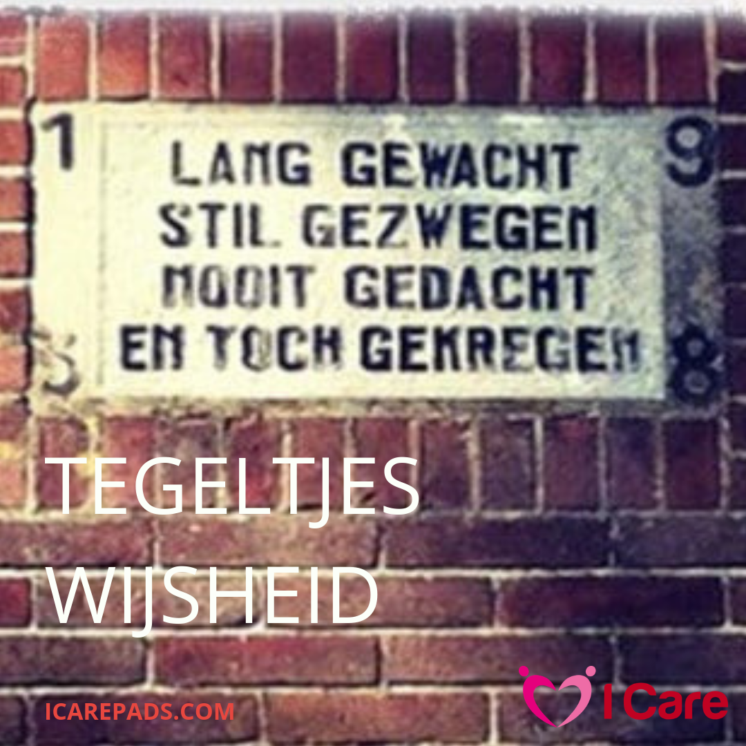 Lang gewacht en stil gezwegen, nooit gedacht en toch