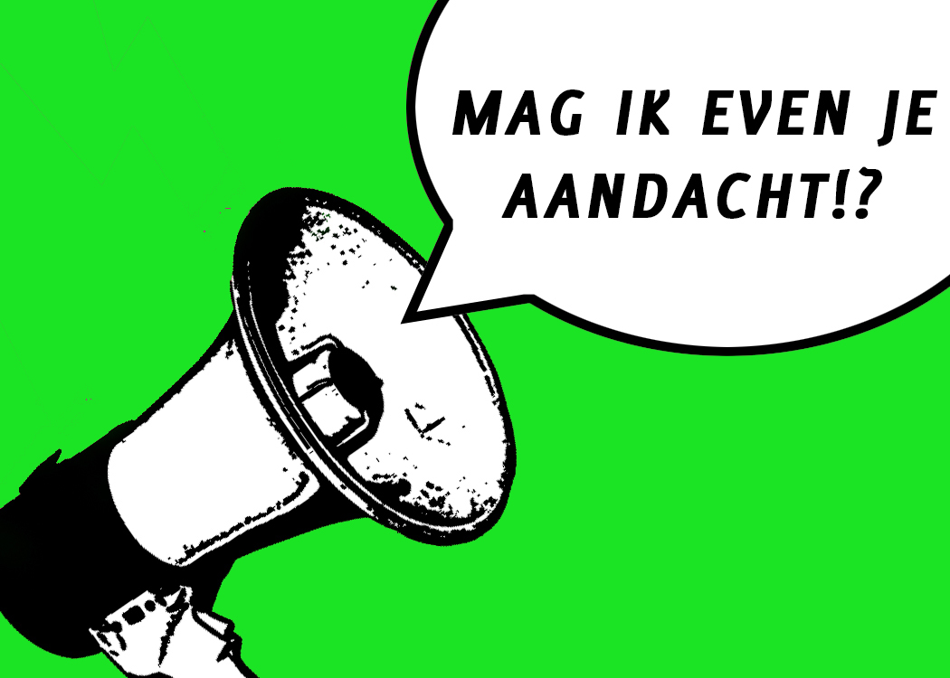 Aan de bel trekken. =Voor een